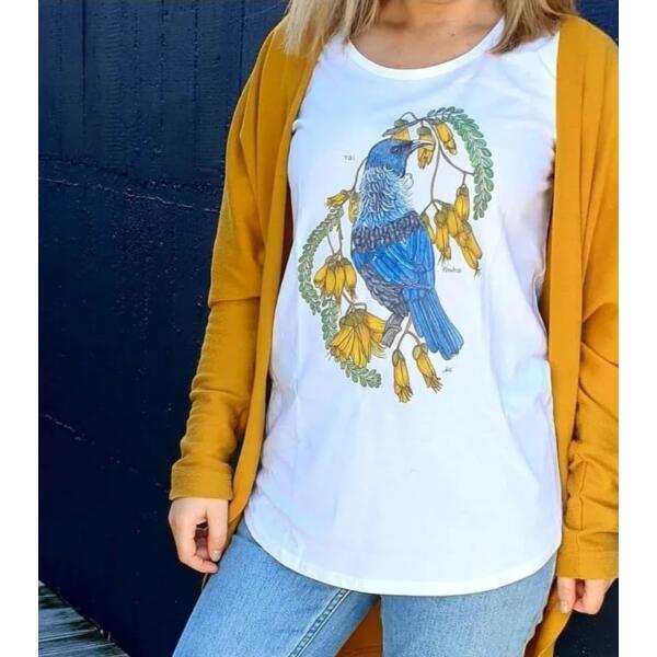 Tui + Kowhai T-shirts Thumbnail