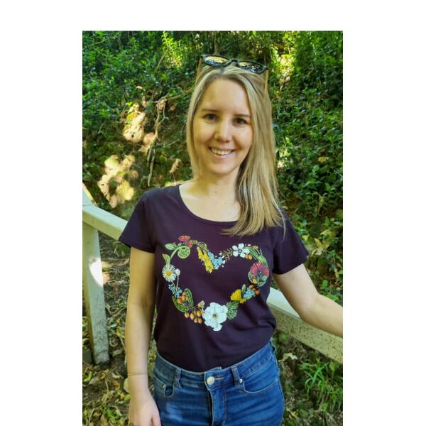 New Zealand with love T-shirt Thumbnail