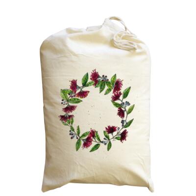 Pohutukawa Wreath Santa Sack Thumbnail