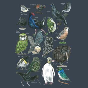 18 Native Birds Collection  - AS Colour Mens Staple T shirt - AS Colour Mens Staple T shirt Design