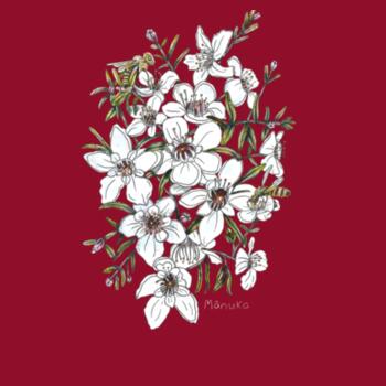 Manuka Honey - AS Colour Womens Maple Tee Design