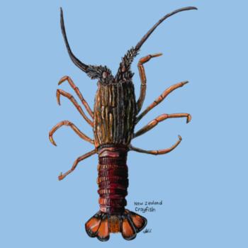 NZ Native Crayfish - AS Colour Mens Staple T shirt Design