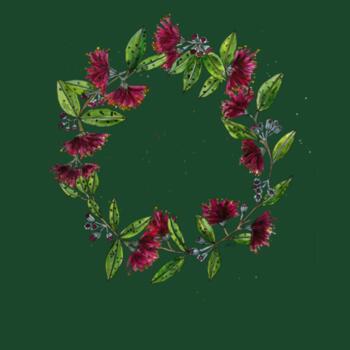 Pohutukawa Wreath - AS Colour Mens Staple T shirt Design
