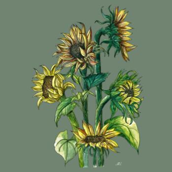 Sunflowers - AS Colour Mens Staple T shirt Design
