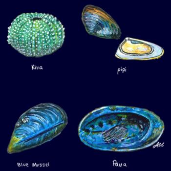 Kaimoana - AS Colour Carrie Tote Bag  Design