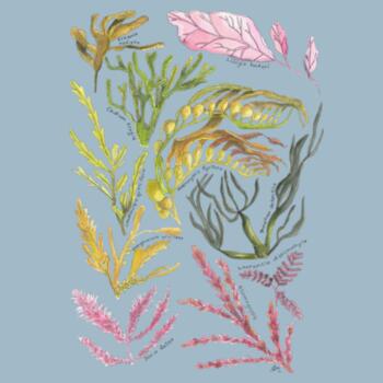 Seaweed & Kelp - AS Colour Womens Maple Tee Design