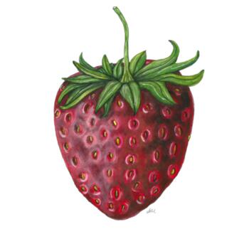 The Big Strawberry  - AS Colour Womens Mali Tee Design