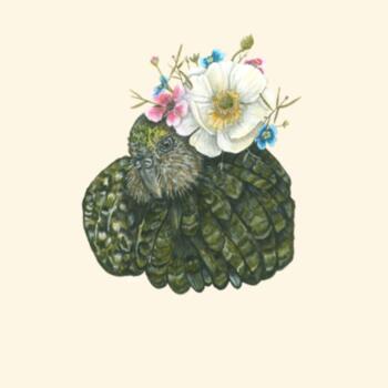 Crowned Kakapo - AS Colour Carrie Tote Bag  - AS Colour Carrie Tote Bag  Design