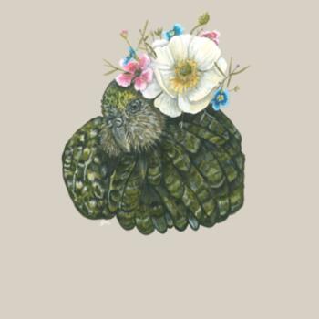 Crowned Kakapo - AS Colour Womens Maple Tee - AS Colour Womens Maple Tee Design