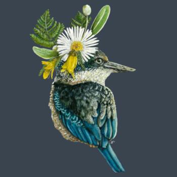 Crowned Kotare - AS Colour Mens Staple Longsleeve Tee Design