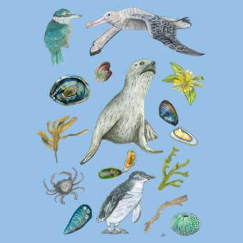 Beach Day - AS Colour Kids Youth T shirt Design