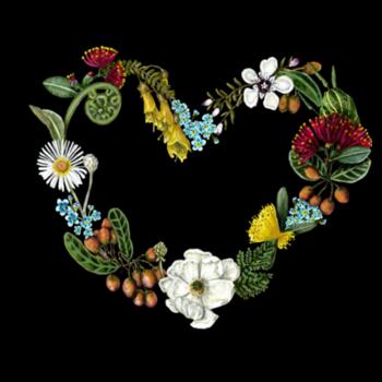 New Zealand with Love  - AS Colour Womens Maple Curve Longsleeve Tee Design