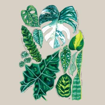 Leafy 11  - AS Colour Women's Relax Crew Design