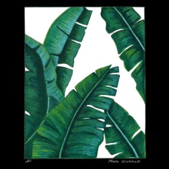 Banana Leaves - AS Colour Mens Staple T shirt Design