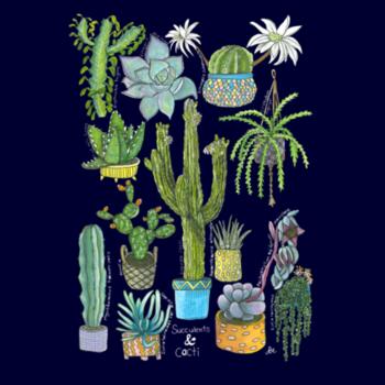 Succulents & Cacti  - AS Colour Womens Mali Tee Design
