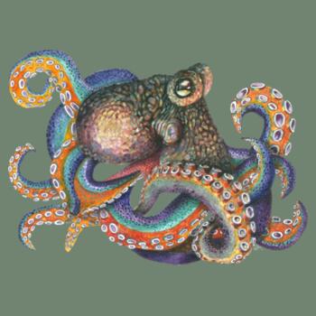 Oscar the Octopus - AS Colour Womens Mali Tee Design