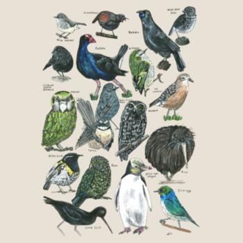 18 Native Birds - AS Colour Womens Mali Tee Design