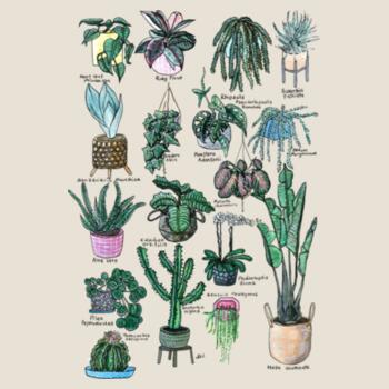 17 Indoor Plants - Womens Mali Tee Design