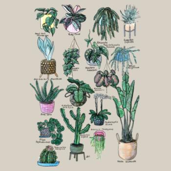 17 Indoor Plants - Womens Maple Tee Design