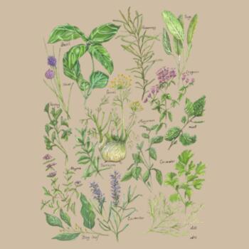 Garden Herbs - AS Colour Kids Youth T shirt Design