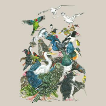NZ Bird Crew - AS Colour Youth Staple Tee Design
