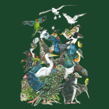NZ Bird Crew - AS Colour Kids Staple Tee Design