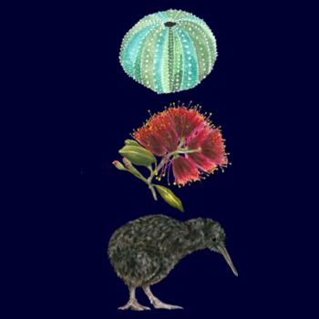 Kiwiana Collection Youth Staple Tee Design