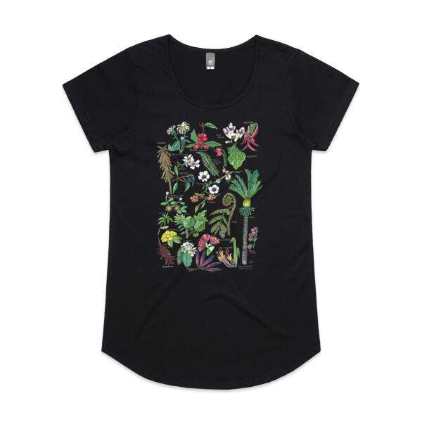 NZ Native Flora - AS Colour Womens Mali Tee Thumbnail