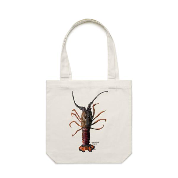 NZ Native Crayfish - AS Colour Carrie Tote Bag  Thumbnail