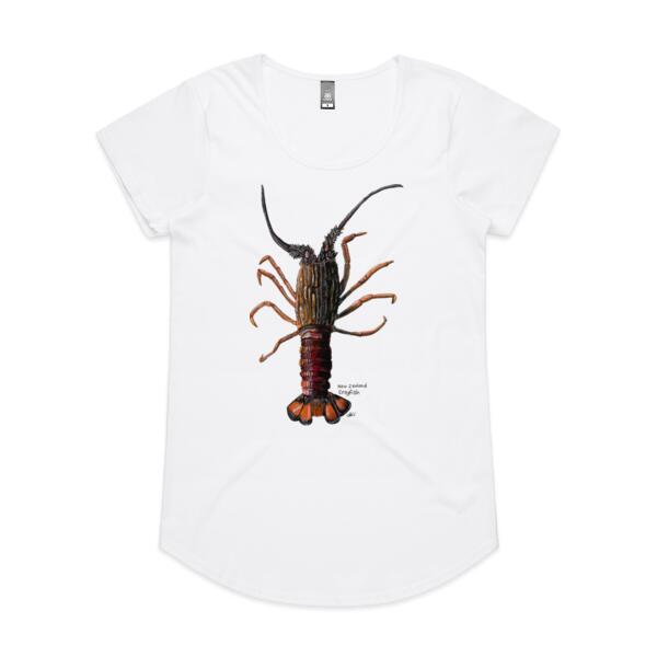 NZ Native Crayfish - AS Colour Womens Mali Tee Thumbnail