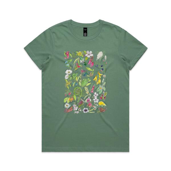 NZ Botanicals - AS Colour Womens Maple Tee Thumbnail