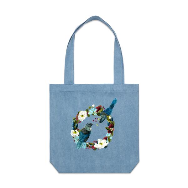 Christmas Gift  - AS Colour Denim Carrie Tote Thumbnail