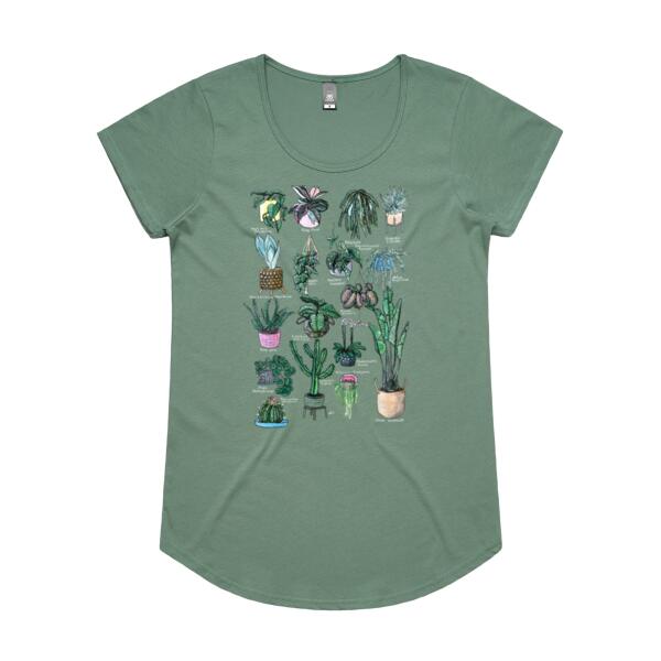 17 Indoor Plants - AS Colour Womens Mali Tee Thumbnail