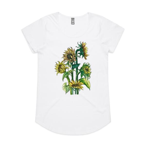 Sunflowers - AS Colour Womens Mali Tee Thumbnail