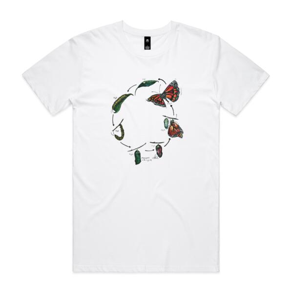 Monarch Life Cycle - AS Colour Mens Staple T shirt Thumbnail