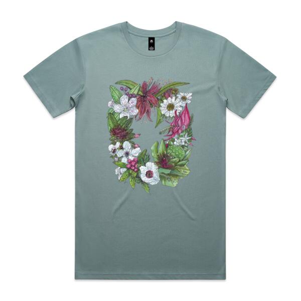 Festive NZ Flora - AS Colour Mens Staple T shirt Thumbnail
