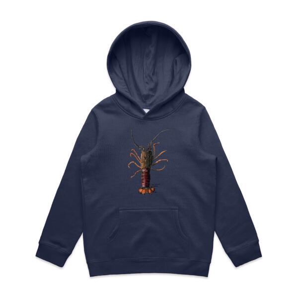 NZ Native Crayfish - AS Colour kids Hoodie Thumbnail