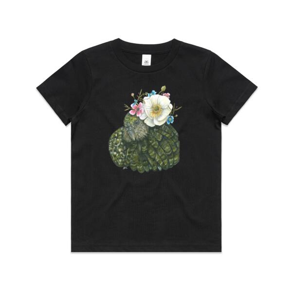 Crowned Kakapo - AS Colour Kids Youth T shirt - AS Colour Kids Youth T shirt Thumbnail