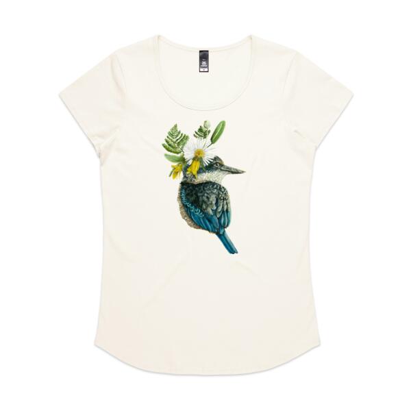 Crowned Kotare - AS Colour Womens Mali Tee Thumbnail