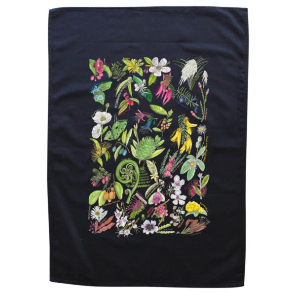 NZ Botanicals - Black Tea Towel Thumbnail