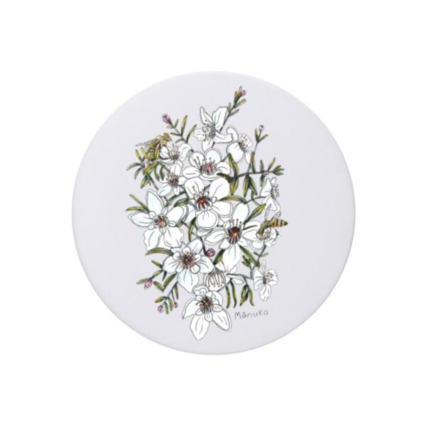 Manuka Honey Ceramic Coaster Thumbnail