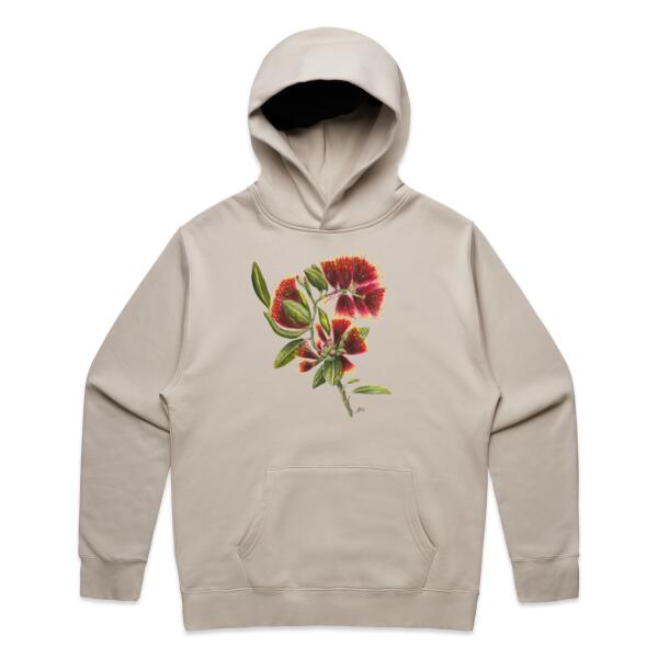 Pohutukawa Portrait - AS Colour Mens relax Hoodie Thumbnail