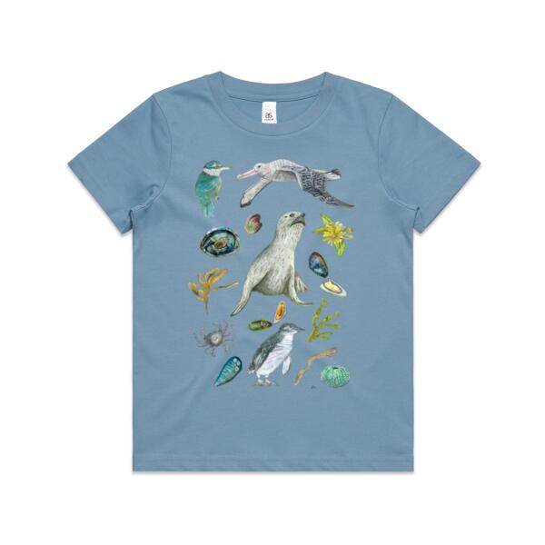 Beach Day - AS Colour Kids Youth T shirt Thumbnail