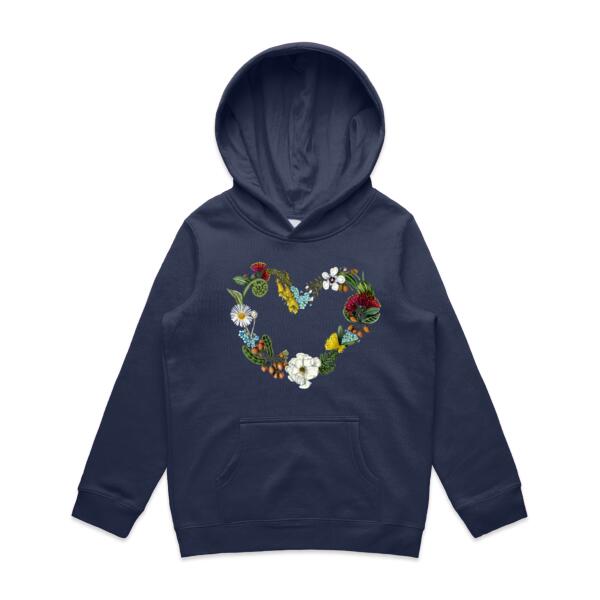 New Zealand with Love  - AS Colour Kids Supply Hoodie Thumbnail