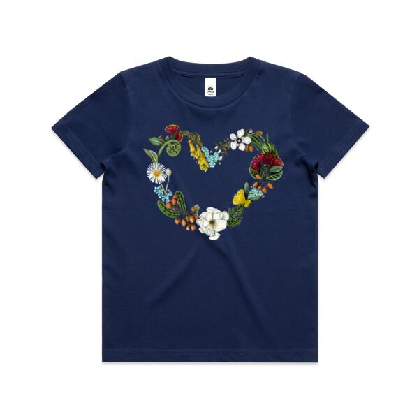 New Zealand with Love  - AS Colour Kids Youth T shirt Thumbnail