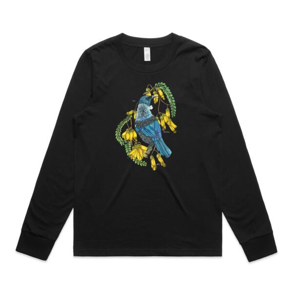 Tui + Kowhai  - AS Colour Womens Maple Longsleeve Tee Thumbnail