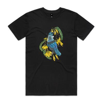 Tui + Kowhai  - AS Colour Mens Staple T shirt Thumbnail