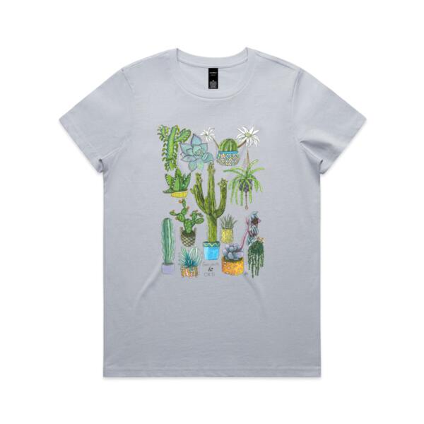 Succulents & Cacti - AS Colour Womens Maple Tee Thumbnail