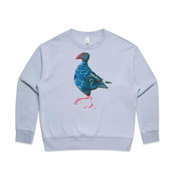 Perky Pukeko - AS Colour Women's Relax Crew Thumbnail