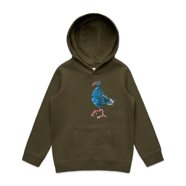 Perky Pukeko - AS Colour Kids Supply Hoodie Thumbnail